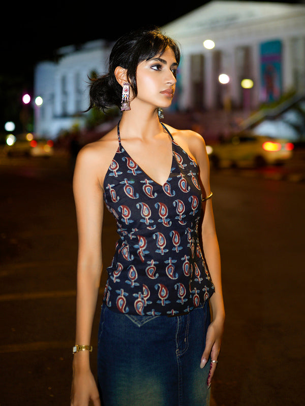 Kaya halter neck top